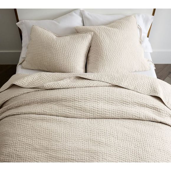 Pottery Barn Bedding Pottery Barn King Quilt Pickstitch Handcrafted